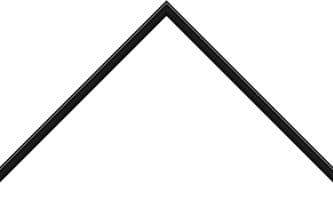 8mm Flat polished black