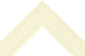 54mm Scoop high gloss baroque white