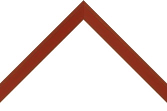 20mm Painted vintage red 9mm pine box