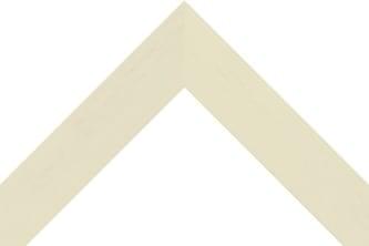 40mm painted grain white