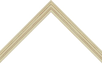 20mm Stepped white wash