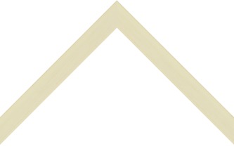 20mm Painted grain white