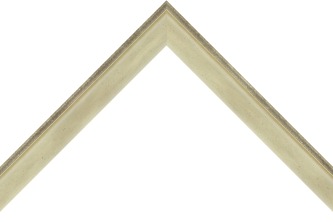 23mm Senza white and grey silver line