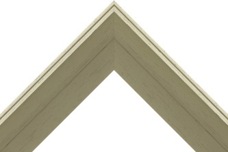 52mm Painted light grey with silver lines