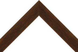 34mm Stained mahogany grain