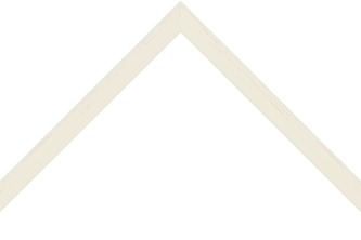 15mm Painted grain white