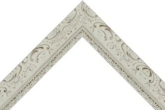 38mm Painted vintage white