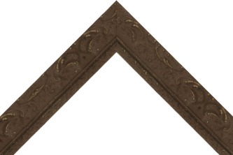 38mm Painted vintage brown