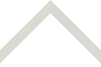 22mm Painted grain white