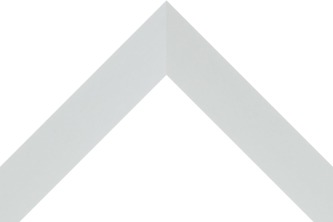 38mm Flat white wrap (mdf)