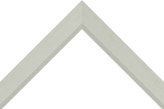 30mm Painted grain white