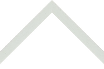 20mm Painted grain white