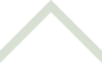 20mm Painted grain white