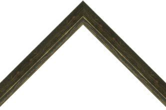 25mm 'Vintage' black and gold