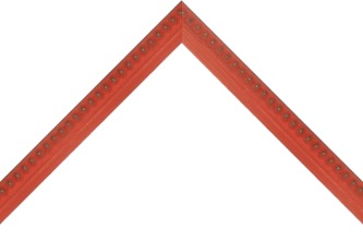 20mm Ornate distressed red