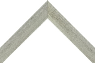 33mm Flat antique silver