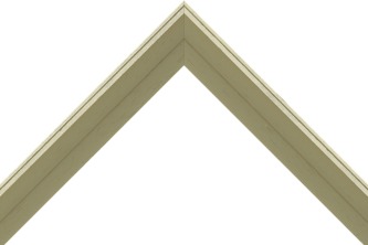 30mm Painted light grey with silver lines