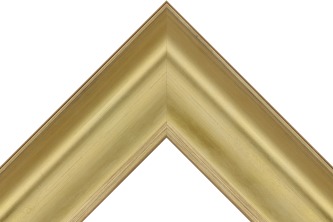 70mm Pale gold red line