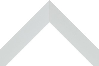 38mm Flat white wrap (mdf)