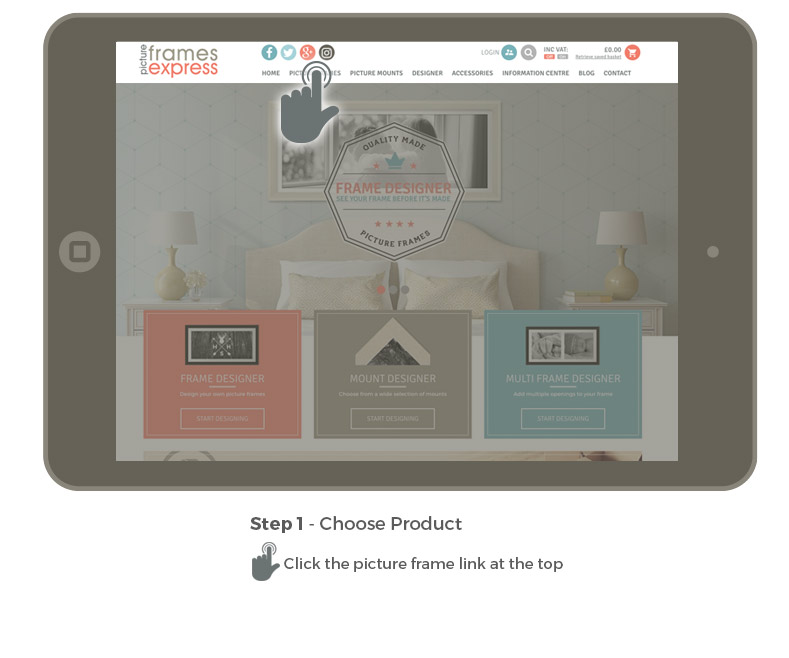 How to Order A Canvas Floating Frame Picture Frames Express