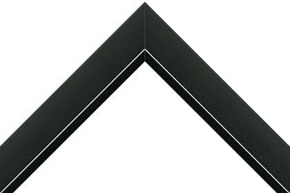 30mm Flat highly polished black