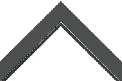 30mm Flat highly polished grey