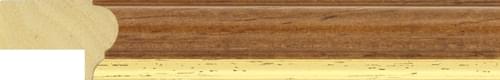 15mm Mahogany distressed gold line