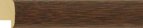 22mm Dark grain walnut