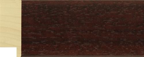 48mm Flat grain deep mahogany