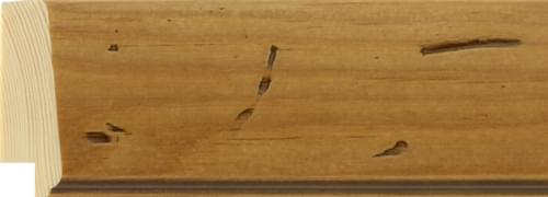 45mm Distressed pitted antique pine