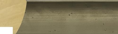 37mm Sloped silver pewter