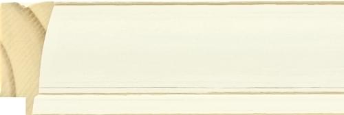 42mm Smooth white with light pine line details