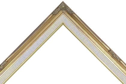25mm Gold linen swept