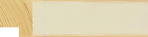 32mm Flat painted white over pine