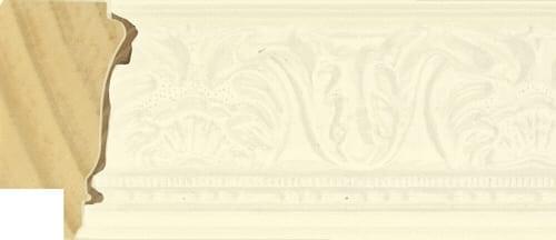 54mm Scoop high gloss baroque white