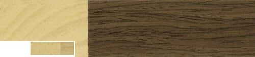 28mm Flat grain dark walnut (veneer) 19mm pine box