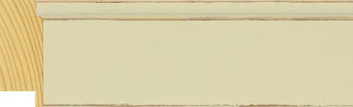 38mm Painted vintage white wash