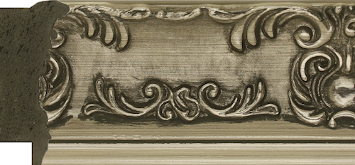 58mm Ornate antique pewter (resin)