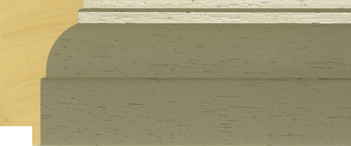 52mm Painted light grey with silver lines