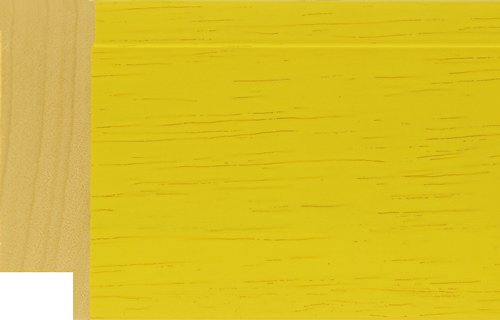 82mm Flat grain marigold yellow