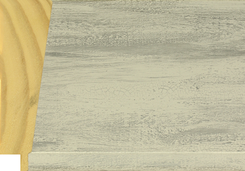 90mm White and grey indented foil wash