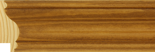 42mm Antique stained medium pine