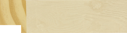 34mm Flat smooth grain white oak