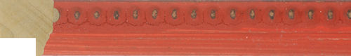 20mm Ornate distressed red