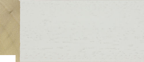 54mm Flat painted grain white