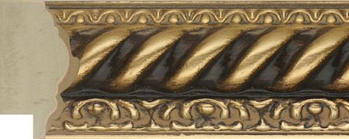 50mm gold leaf rope step (high pattern)