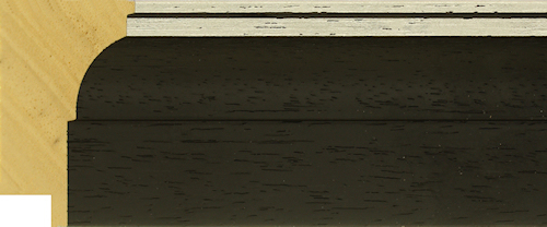 52mm Painted black with silver lines