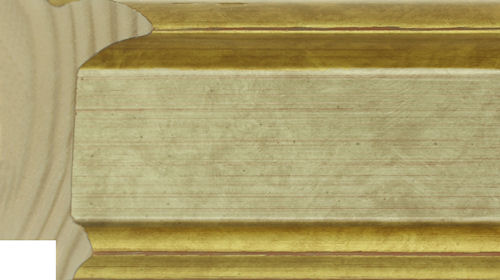 70mm Pale band mottled gold