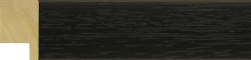 30mm Flat painted grain black