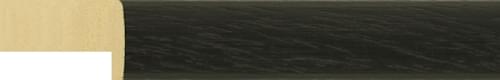 20mm Painted grain black